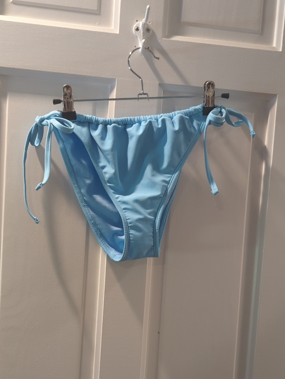 a new day Woman's Light Blue Tie-Side Bikini Bottom